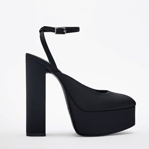 Zara Chunky Platform Heels | Size 38 / 7.5